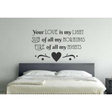 Your love is my light